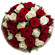 букет из красных и белых роз. Каймановы острова