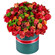 композиция из роз и хризантем в шляпной коробке. Каймановы острова